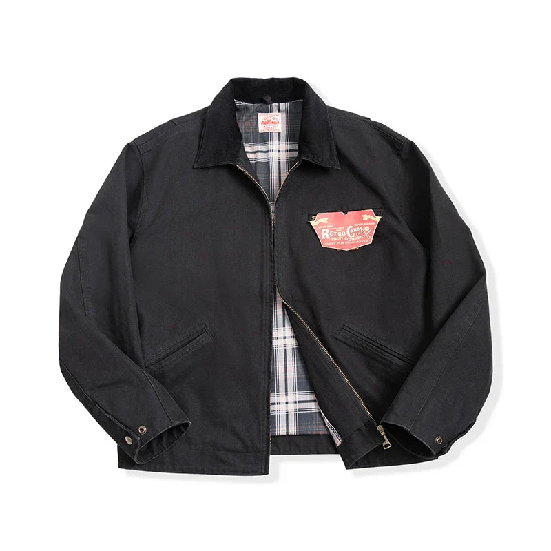 BARPINTON | Handgenähte Herrenjacke im Retro-Stil