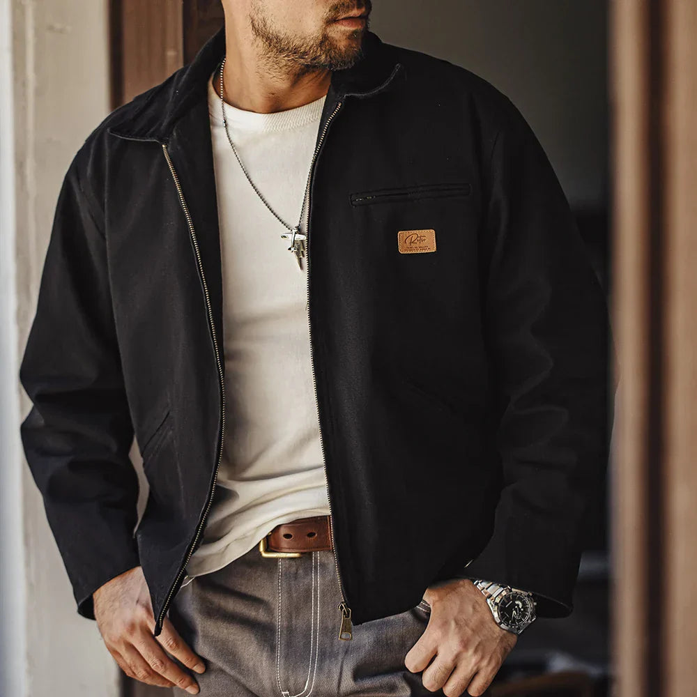 BARPINTON | Handgenähte Herrenjacke im Retro-Stil