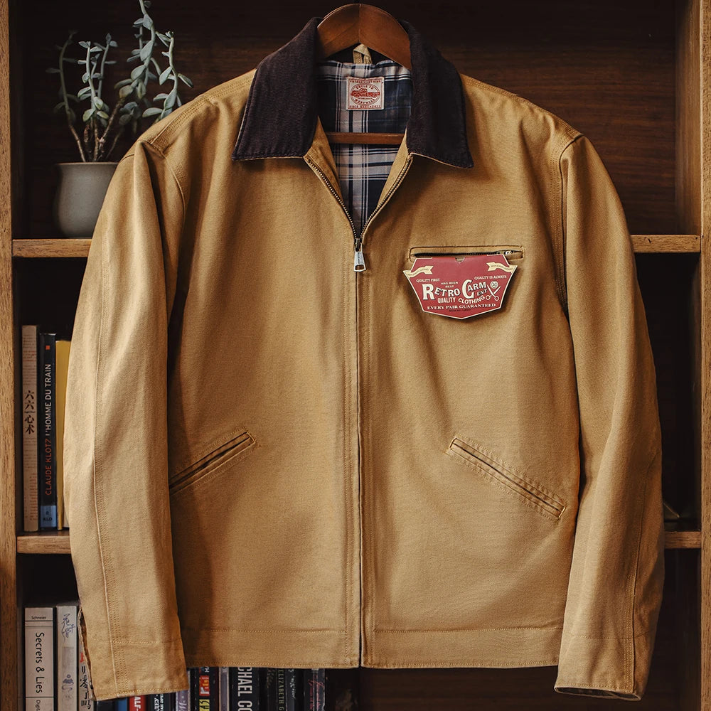BARPINTON | Handgenähte Herrenjacke im Retro-Stil