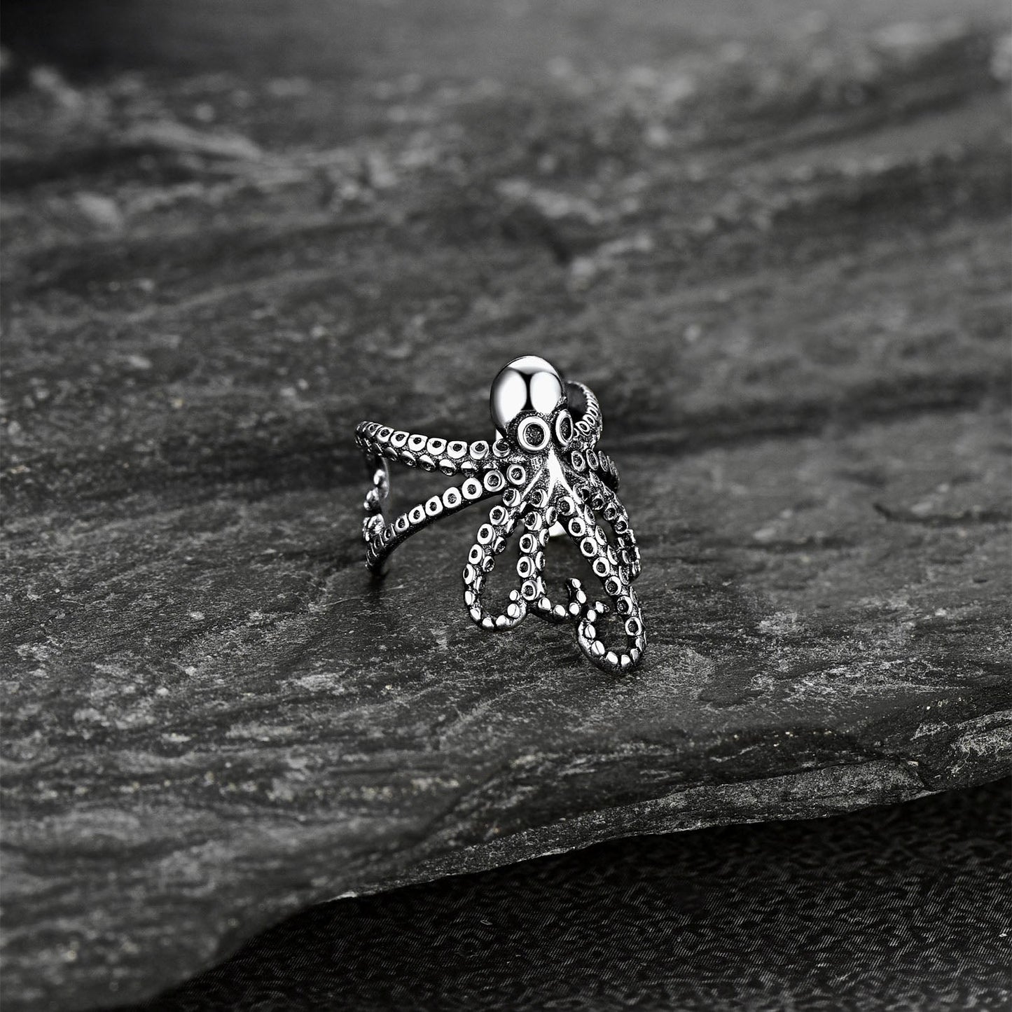 Sterling Silver Octopus Ear Cuff Earring for 1pc