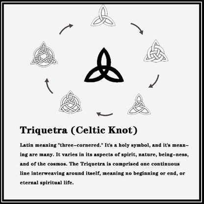 Viking Celtic Knot Runes Stainless Steel Band Ring