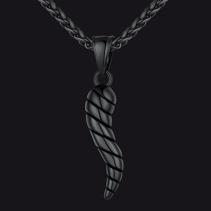 Cornicello Italian Horn Necklace Amulet Pendant