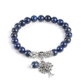 Lapis Lazuli Tree of Life Awareness Bracelet