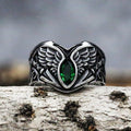 Fallen Angel Wing Demon Eye Ring