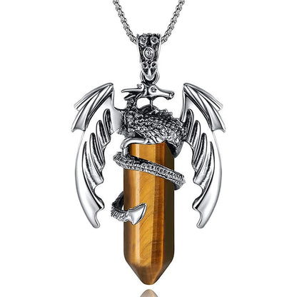 Wyrm���s Embrace Crystal Necklace