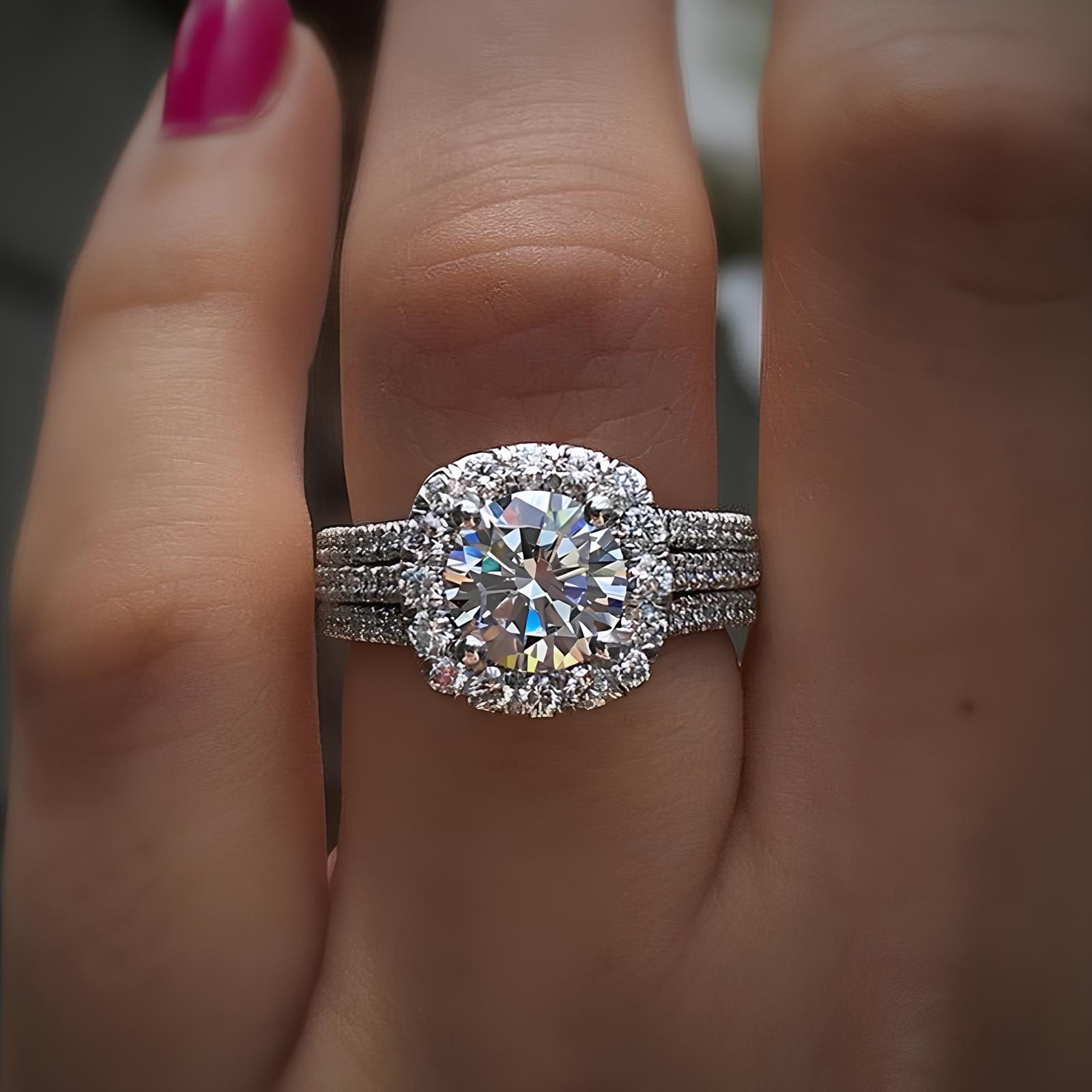 Radiant Crystal Ring