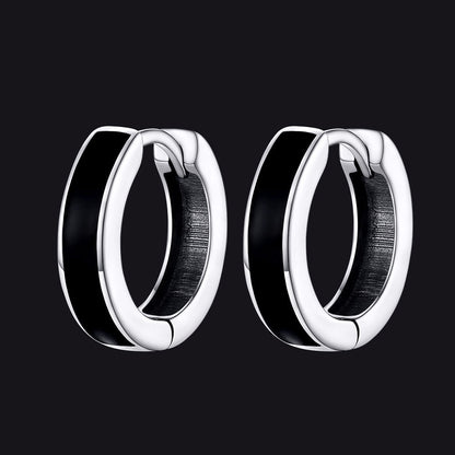 Huggie Hoop Earrings for & ��� 925 Sterling Silver, 10mm