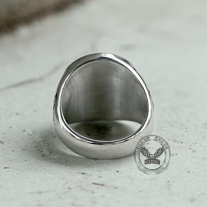 Celtic Knot Tree of Life Stainless Steel Viking Ring