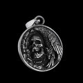 Crow Head Skull Pendant
