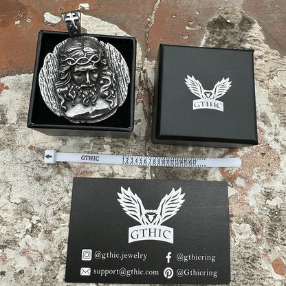 Crown of Thorns Jesus Stainless Steel Pendant