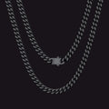 Miami Cuban Link Chain Necklace 5/7/9/12 Mm Chain for
