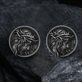 Detailed Jesus Christ Pure Tin Cufflinks
