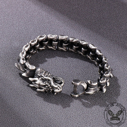 Domineering Dragon Stainless Steel Bracelet