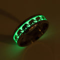Radiant Majesty: Luminous Elephant Spirit Ring