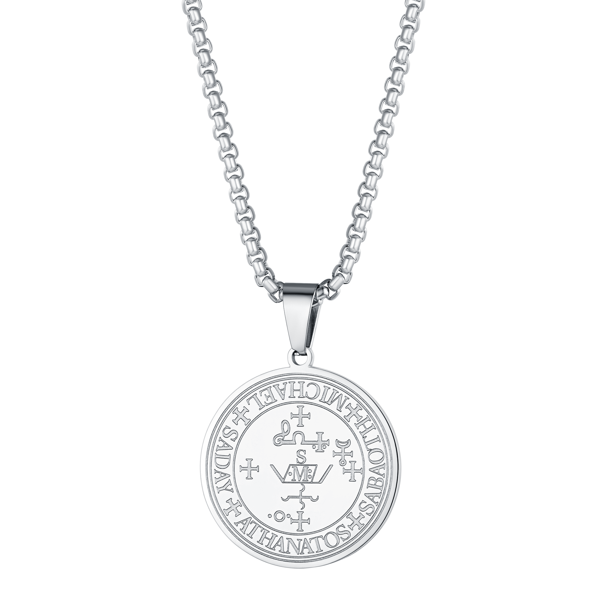 Sigil of Archangel Michael Talisman Necklace for