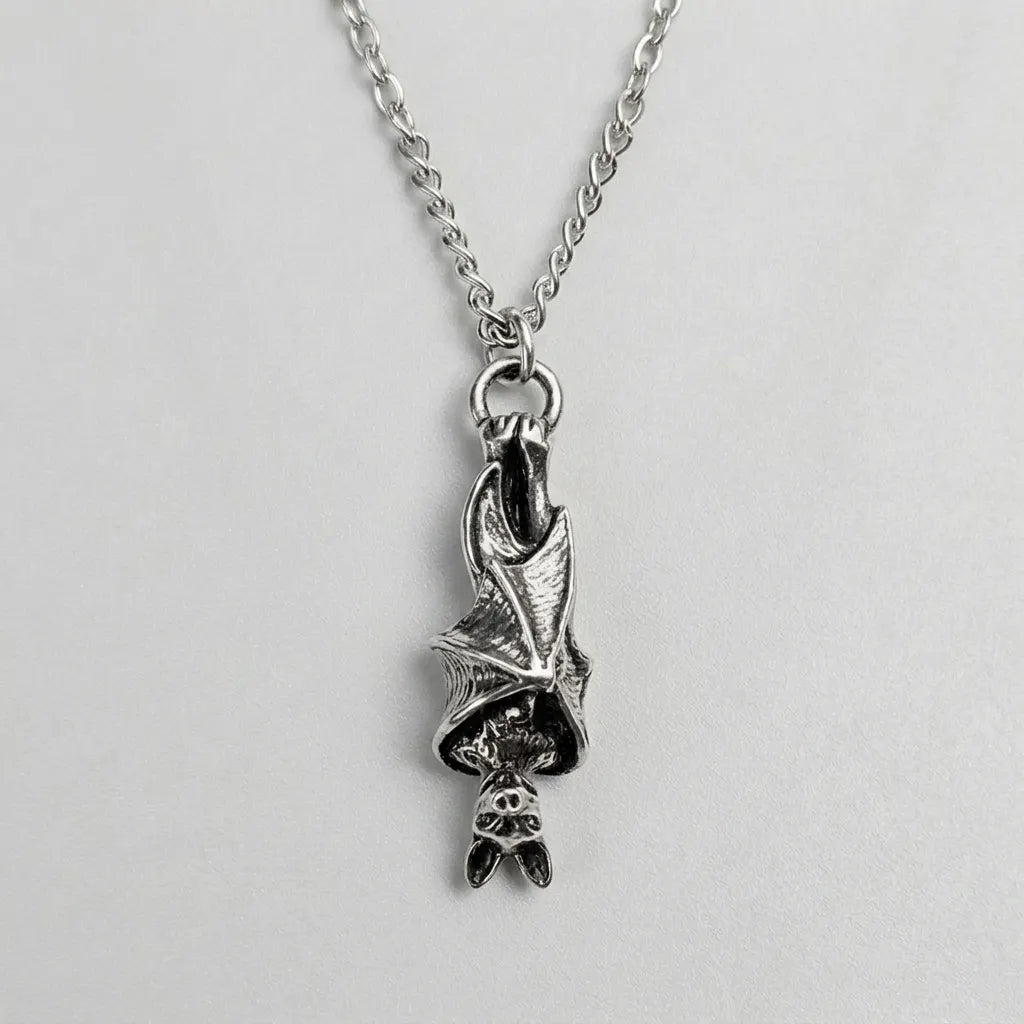 The Resting Bat Necklace