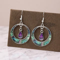 Amethyst Drop Earrings