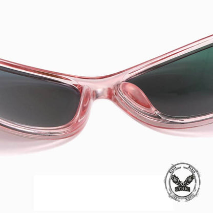 Butterfly Decorated Polarized Pc Sunglasses
