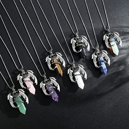 Wyrm���s Embrace Crystal Necklace