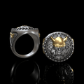 God of War Odin Sterling Silver Viking Ring