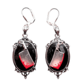 Gothic Bloody Meat Cleaver Earrings / Jewelry With Big Stone