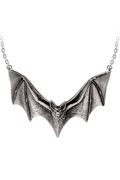 Gothic Handcrafted Pewter Descending Darkness Necklace