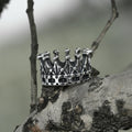 Gothic Crown Stainless Steel Punk Ring