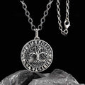 Tree of Life Runes 925 Silver Viking Pendant