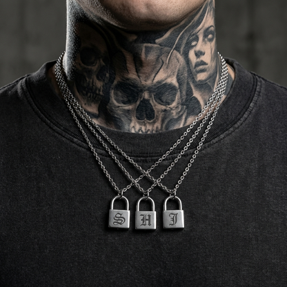 Gothic Lock Necklace