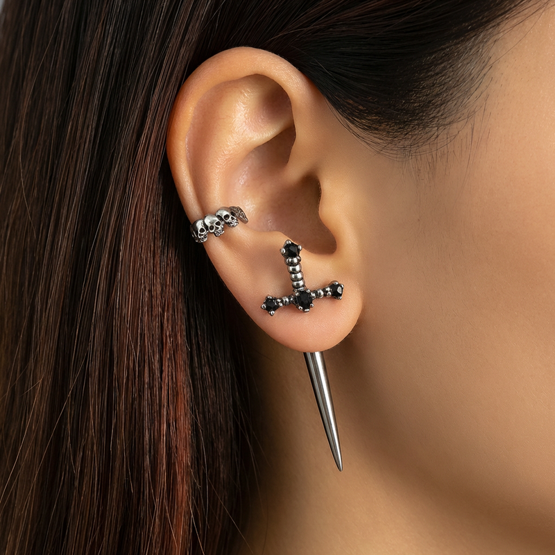 Shadow Dagger Earrings