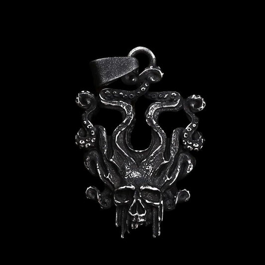 Kraken Skull of Death Pendant
