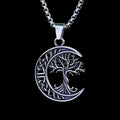Moon Tree of Life Pendant