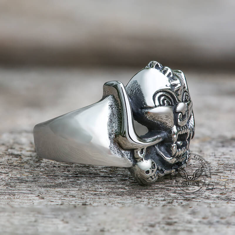 Mot��rhead Stainless Steel Warpig Finger Ring