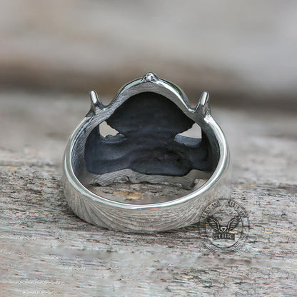 Mot��rhead Stainless Steel Warpig Finger Ring