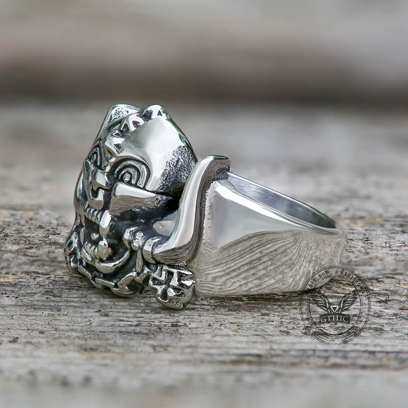 Mot��rhead Stainless Steel Warpig Finger Ring