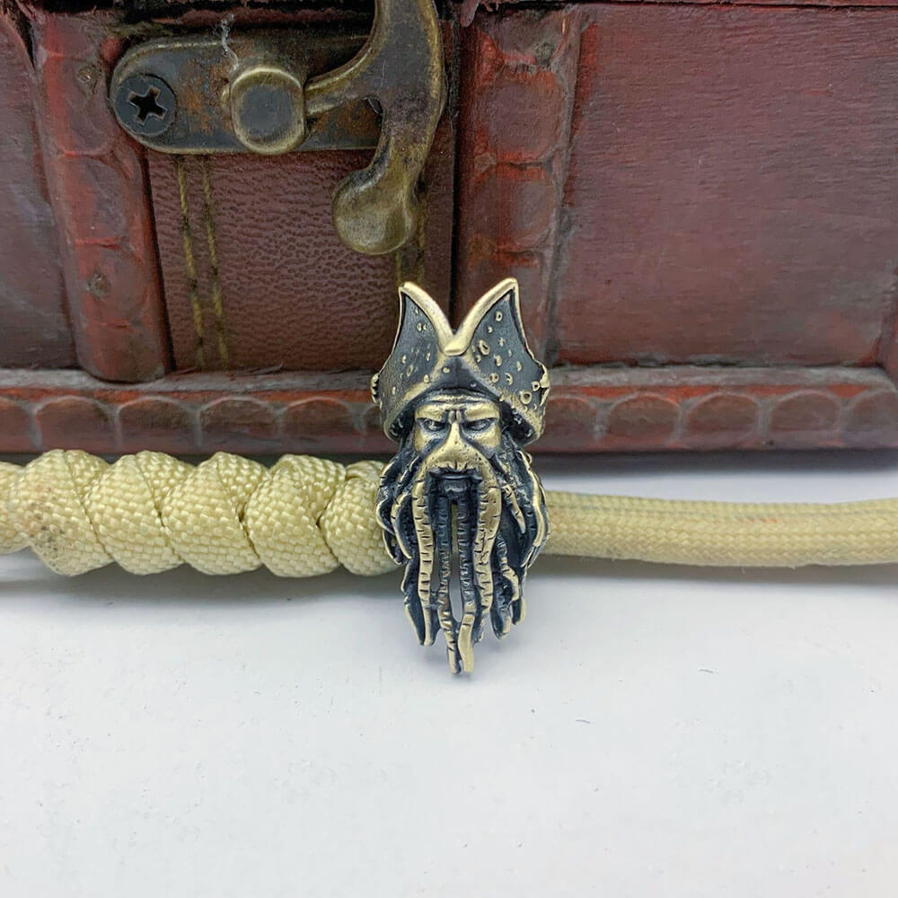 Octopus Pirate Copper Skull Braiding Beads