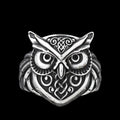 Owl Head Viking Ring