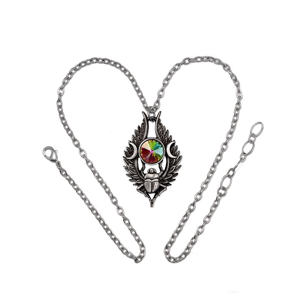 Dea Umbra Nili Dark Goddess of the Nile Pendant Necklace by Alchemy Gothic