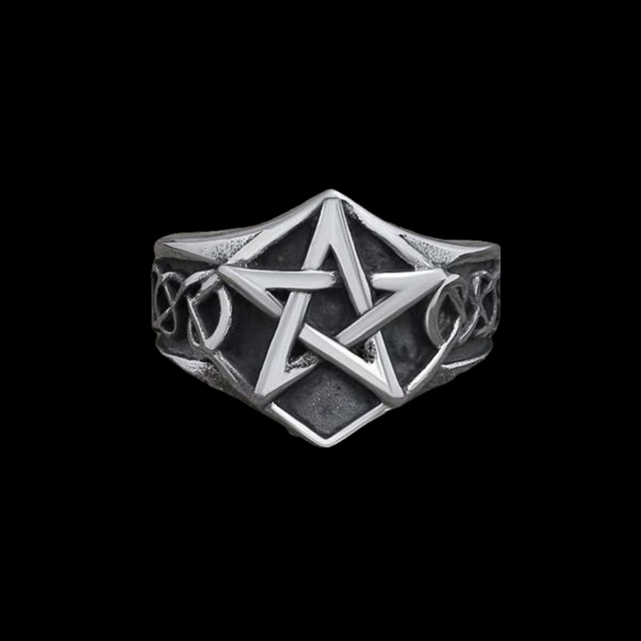 Pentagram Star Ring