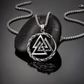 Odin���s Knot Dragon Necklace
