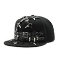 Punk Bullet Design Studded Baseball Cap