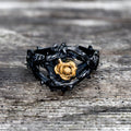 Rose Thorns Stainless Steel Gothic Ring