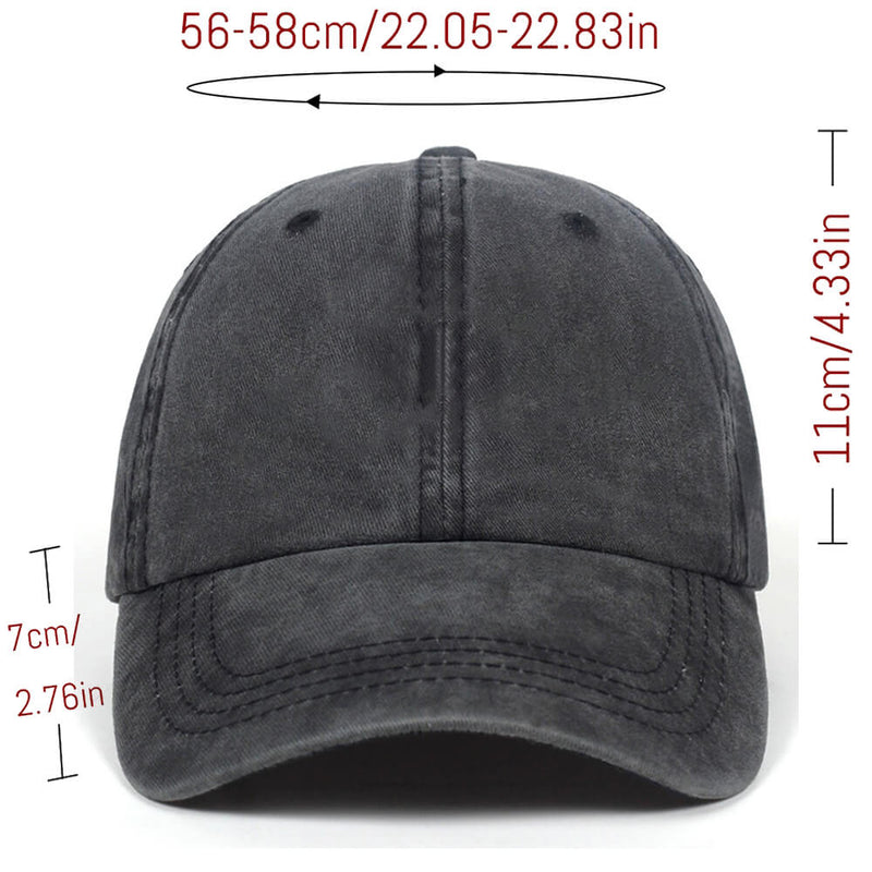 My Bitch Got Autistic Washed Baseball Cap
