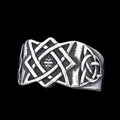 Slavic Viking Svarog Knot Ring