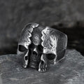 Two-face Stainless Steel Skull Ring