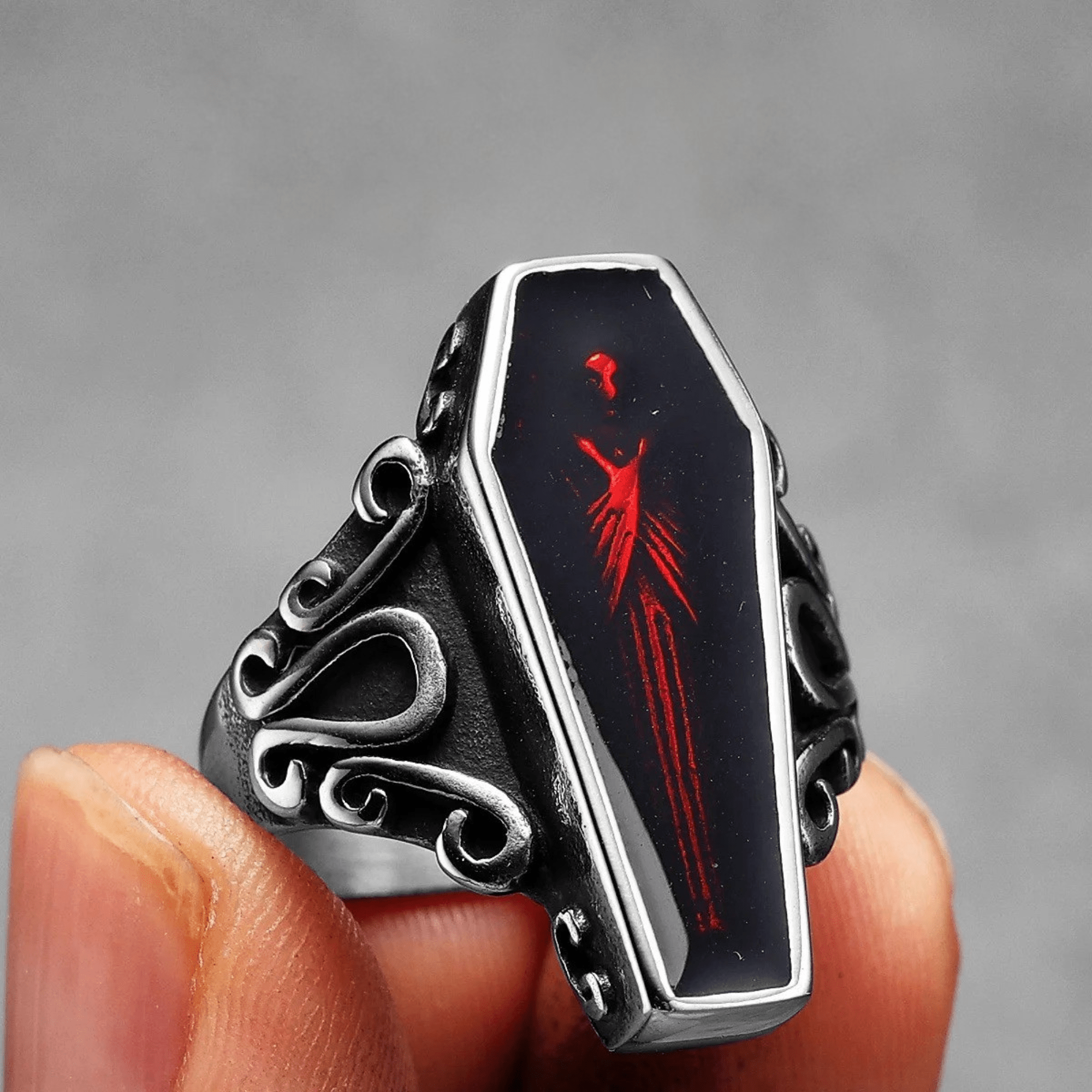 Vampire Coffin Ring