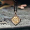 Victory Wings Double Headed Eagle Sterling Silver Pendant