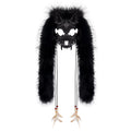 Viking Fox Long Ear Plush Cosplay Animal Mask