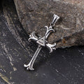 All-seeing Eye Cross Stainless Steel Pendant