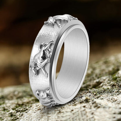 Bull Stainless Steel Spinner Ring